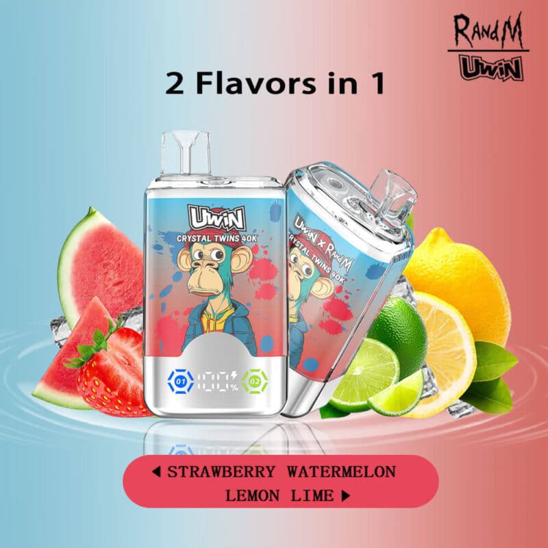 Uwin Crystal Twins 40000 Puffs – Bild 7